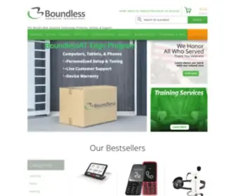 Boundlessat.com(Boundless Assistive Technology) Screenshot