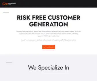 Boundlessleads.net(Online Lead Generation Company) Screenshot