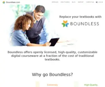 Boundlesslearning.com(Boundless Learning Online Learning Services) Screenshot