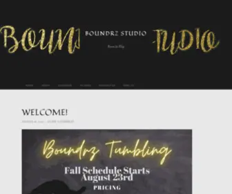 Boundrzstudio.com(Boundrz Studio) Screenshot