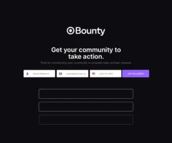 Bountyboards.xyz(Bounty Boards) Screenshot