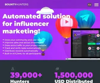 Bountyhunters.io(Bounty Hunters) Screenshot
