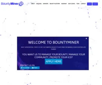 Bountyminer.io(Bountyminer) Screenshot