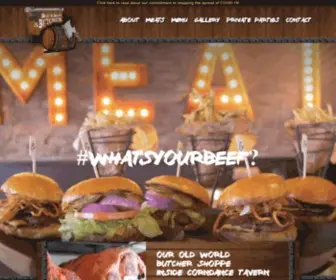 Bourbonandbutcher.com(Dry Aged Burger Bar) Screenshot