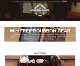 Bourbonbanter.com(Bourbon & Banter) Screenshot