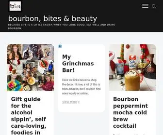 Bourbonbitesandbeauty.com(Because life is a little easier when you look good) Screenshot