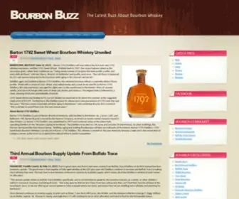 Bourbonbuzz.com(Bourbon Buzz) Screenshot