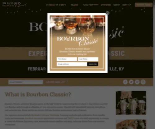 Bourbonclassic.com(Bourbon Classic) Screenshot