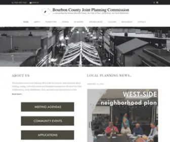 Bourboncountyplanning.com(Bourbon County Joint Planning Commission) Screenshot