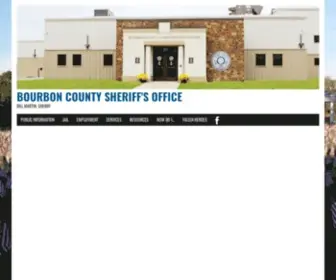 Bourboncountysheriff.org(Bourboncountysheriff) Screenshot