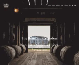 Bourboncrusaders.com(The Bourbon Crusaders) Screenshot