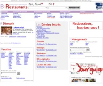 Bourgogne-Restaurants.com Screenshot