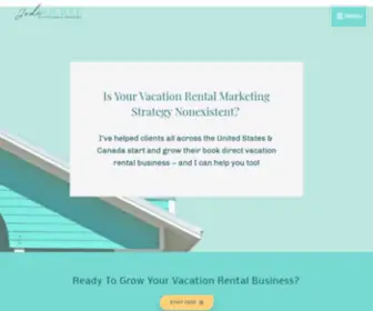 Bournecreativemarketing.com(Vacation Rental Marketing Consultant) Screenshot