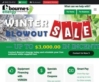 Bournesenergy.com(See why Bourne's Energy) Screenshot