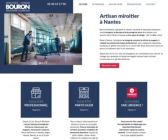 Bouron-Miroiterie.com(Bouron Miroiterie) Screenshot