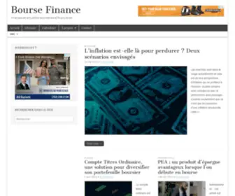 Bourse-Finance.org(Actualités et analyses boursières) Screenshot