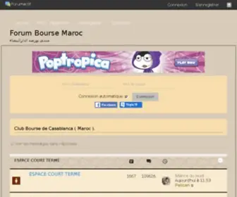 Bourse-Maroc.org(Bourse) Screenshot