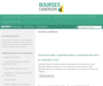 Boursescameroun.com(Bourses Cameroun) Screenshot