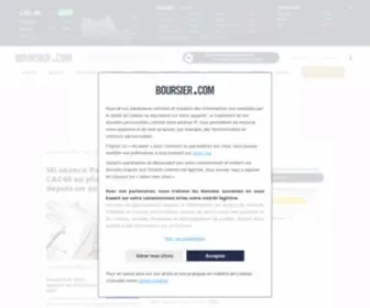 Boursier.com(★★★Bourse★★★ Cours de Bourse et conseils boursiers en ligne) Screenshot