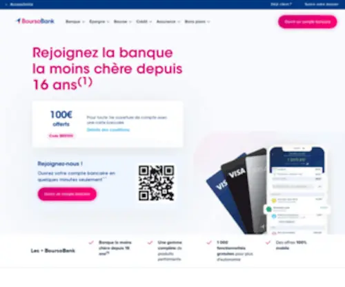Boursorama-Banque.com(BoursoBank (ex) Screenshot