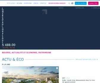 Boursorama.fr(Actualité économique) Screenshot
