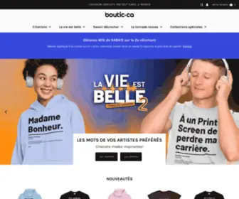 Boutic.ca(Vêtements) Screenshot