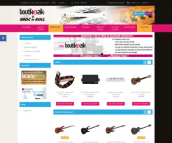 Boutikazik.com(Spécialistes en Instruments de musique et accessoires) Screenshot
