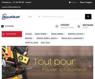 Boutiket.tn(Accueil) Screenshot