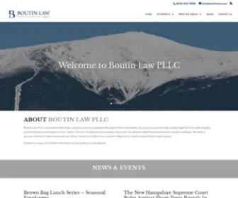 Boutinlaw.com(Boutin Law) Screenshot