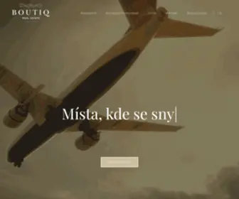 Boutiq.cz(Úvodní stránka) Screenshot