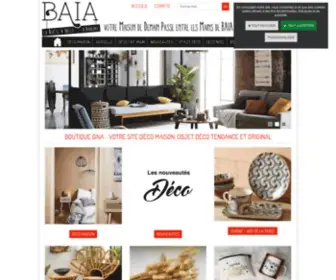 Boutique-Baia.com(Boutique BAIA) Screenshot