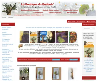 Boutique-Baobab.com(Boutique Baobab) Screenshot