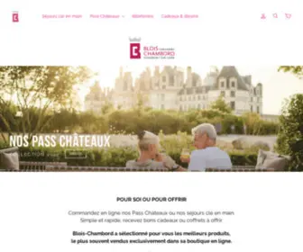 Boutique-Blois-Chambord.com(La boutique de Blois Chambord) Screenshot