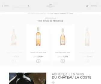 Boutique-Chateau-LA-Coste.com(→ Domaine Château La Coste) Screenshot