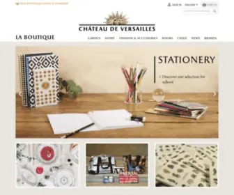 Boutique-Chateauversailles.fr Screenshot