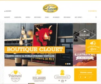 Boutique-Clouet.fr(Boutique Clouet) Screenshot