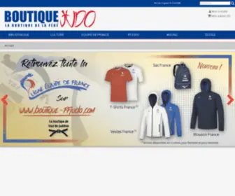 Boutique-FFjudo.com(France Judo • Équipements pour Judo) Screenshot