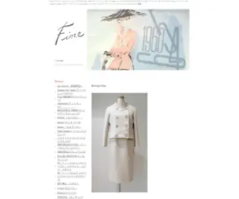 Boutique-Fine.com(Fine(ファイン) セレクトショップ Athena New York アシーナニューヨーク ebagos エバゴス MASSE MENSCH マッセメンシュ M) Screenshot