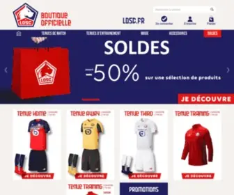 Boutique-Losc.fr(Boutique officielle du LOSC) Screenshot