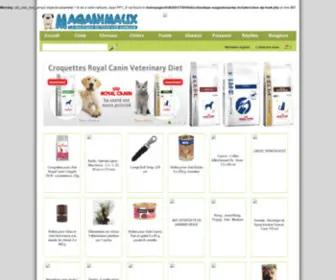 Boutique-Maganimaux.com(La boutique de Maganimaux) Screenshot