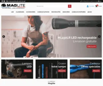 Boutique-Maglite.com(BOUTIQUE DÉDIÉE MAGLITE) Screenshot