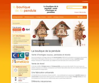 Boutique-Pendule.fr(Vente) Screenshot