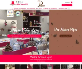 Boutique-Pepin.fr(Pâtisserie Chocolaterie) Screenshot