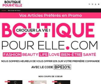 Boutique-Pour-Elle.com(Maillot de bain femme) Screenshot