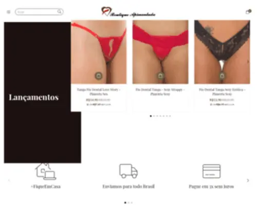 Boutiqueapimentada.com.br(Boutique) Screenshot