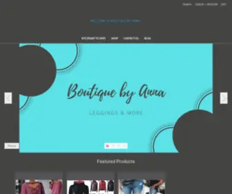 Boutiquebyanna.com(Boutique by Anna) Screenshot