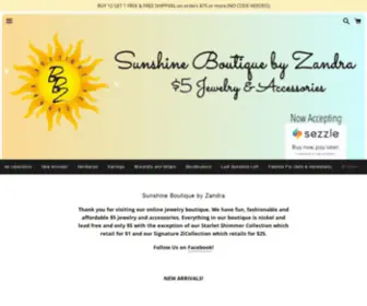 Boutiquebyzandra.com(Boutique by Zandra) Screenshot