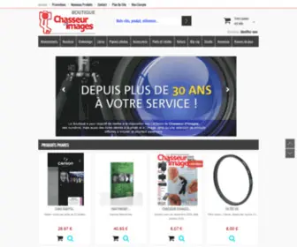 Boutiquechassimages.com(Boutique Chasseur d'Images) Screenshot