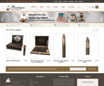 Boutiquecigarbrands.com(Buy Boutique Cigars Online. Boutique Cigar Brands) Screenshot