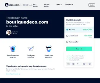 Boutiquedeco.com(boutiquedeco) Screenshot